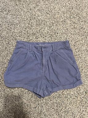 American Eagle Outfitters Lavender High Waist Women's Shorts